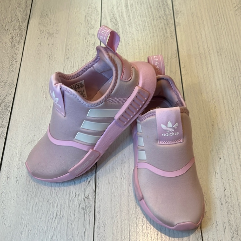 Little Girl’s Addidas slip on shoes 11.5